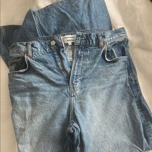 Reformation Cary High Rise Slouchy Wide Leg Jeans in Colorado